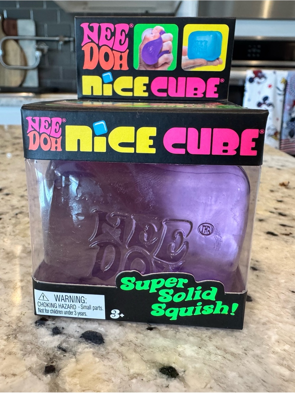 NEE DOH Nice Cube Super Solid Squish - Purple